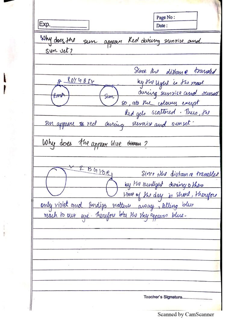 Class 10 Science Handwritten Notes PDF