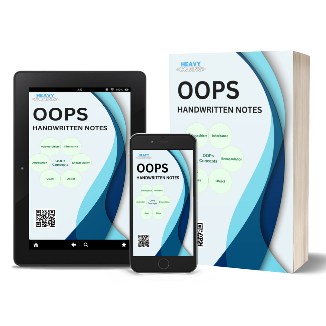 OOPS Handwritten Notes PDF Download
