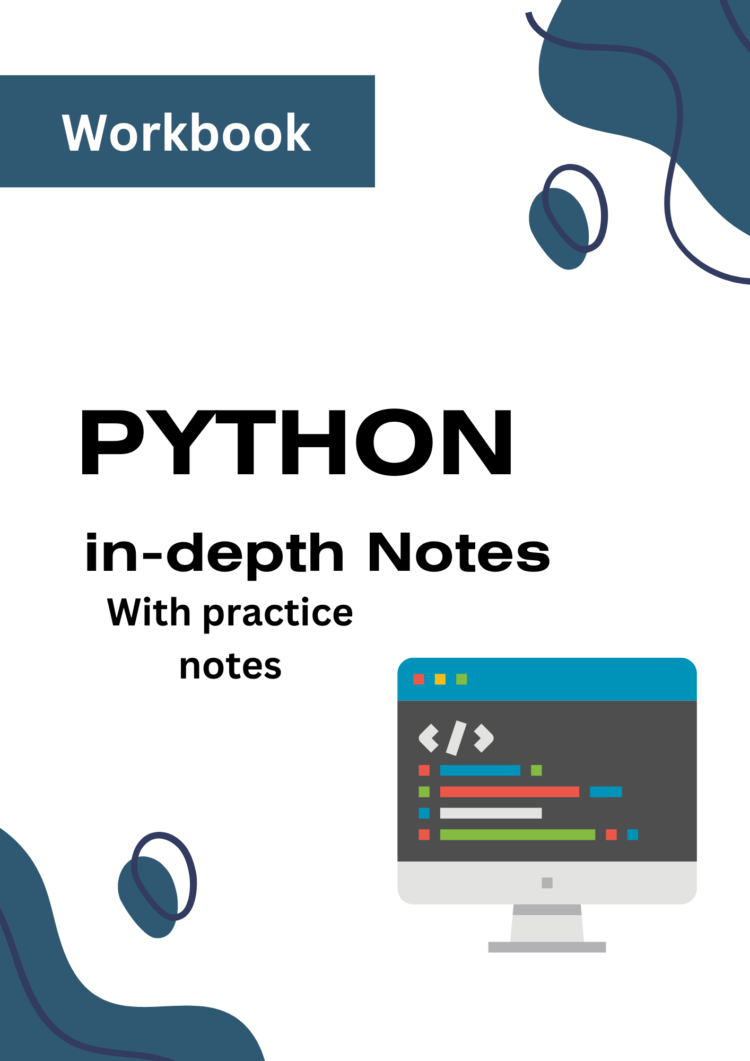 Python Handwritten Notes Chapter-wise PDF