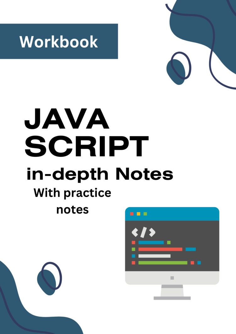 JavaScript Handwritten Notes Chapter-wise PDF