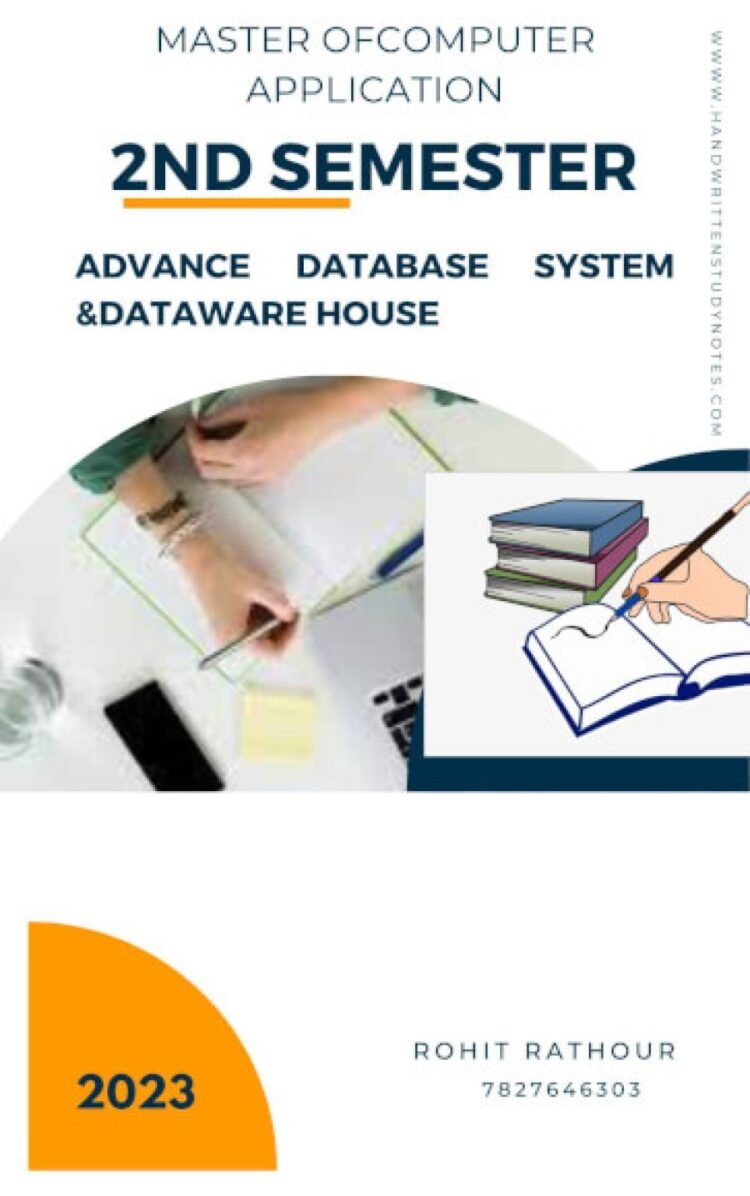 MCA 2nd Semester Advance Database System & Datawarehouse Notes in English